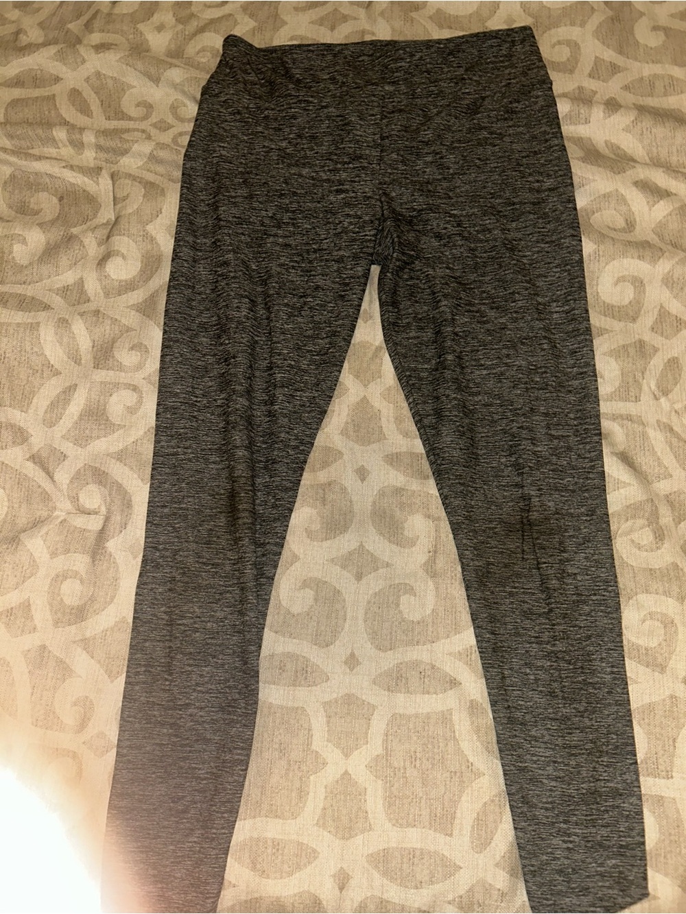 No Boundaries Heather Gray Leggings
